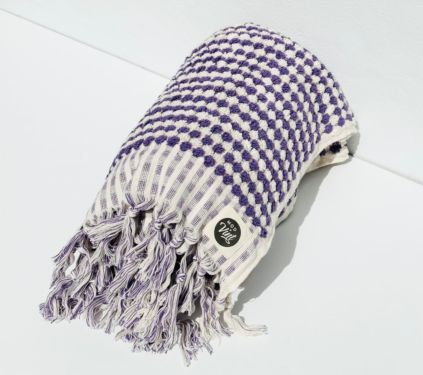 Purple Handloom Turkish Towel